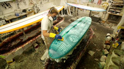 トラビスレイノルズ Surfboard Archive
