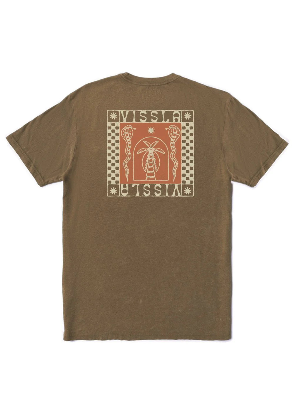 イベントにSalsation Wear V-Tshirt LIGHT BROWN サーペンツ コズミックウォッシュ SS ティー – VISSLA JAPAN 公式