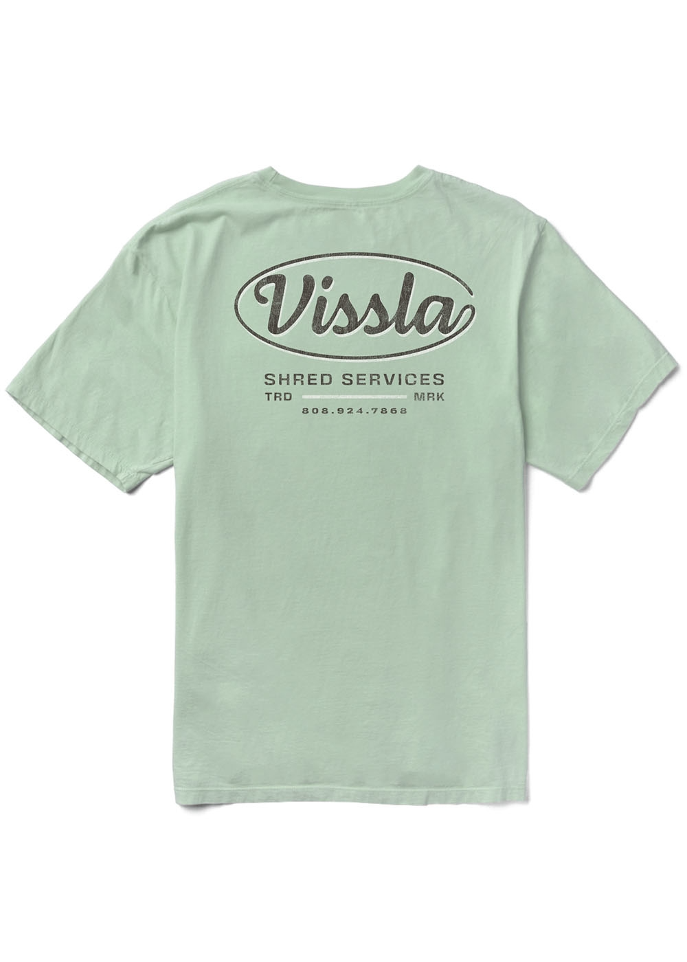 VISSLA☆IN THE SHADE SS TEE バックプリント 半袖 Tシャツ M4226SHA-1_23e2ac2c-6448-45fb-