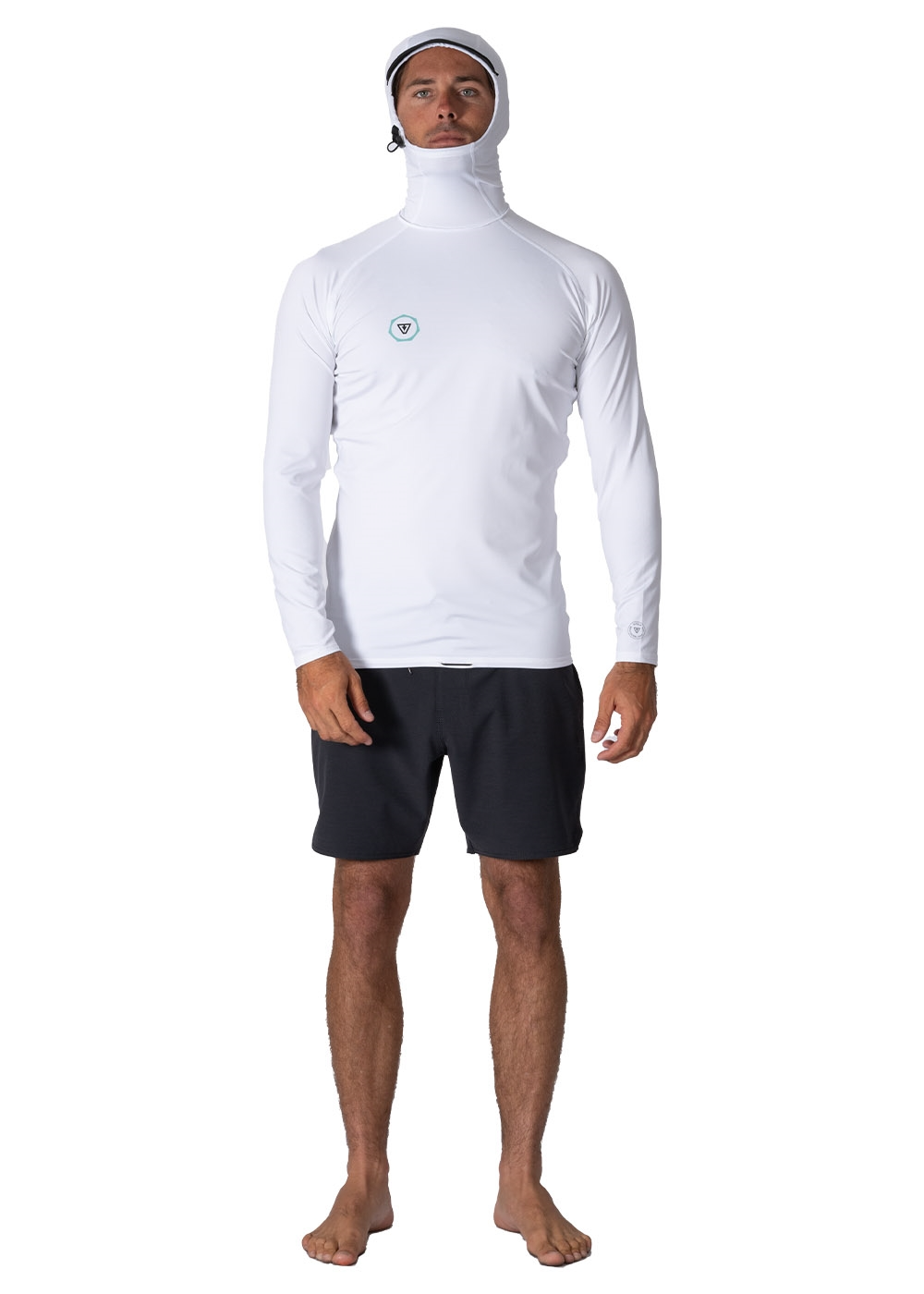 STOKE HOUSE /VISSLA ラッシュガード ウォームシーズ エコ フーディット LS ラッシュガード – VISSLA