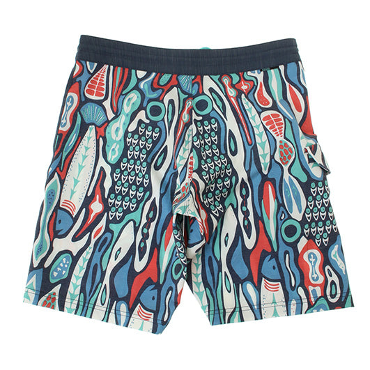 新品未使用　vissla ボードショーツ レインボーポイント 20